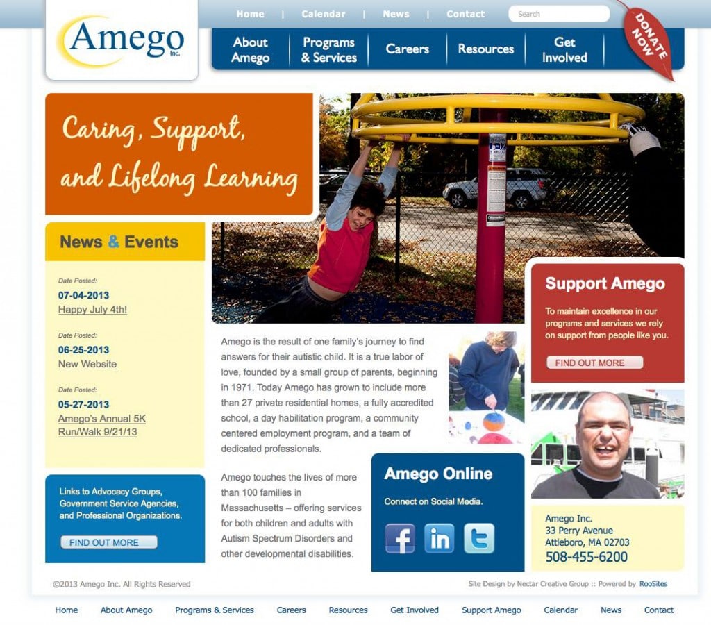 Amego Website