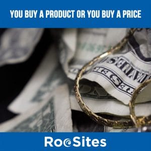 Blog Post: You-buy-a-product-or-you-buy-a-price