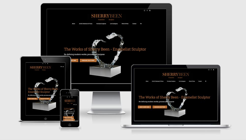 Sherry Been Sculpture Responsive