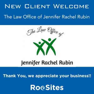 New Client Welcome: The Law Office of Jennifer Rachel Rubin