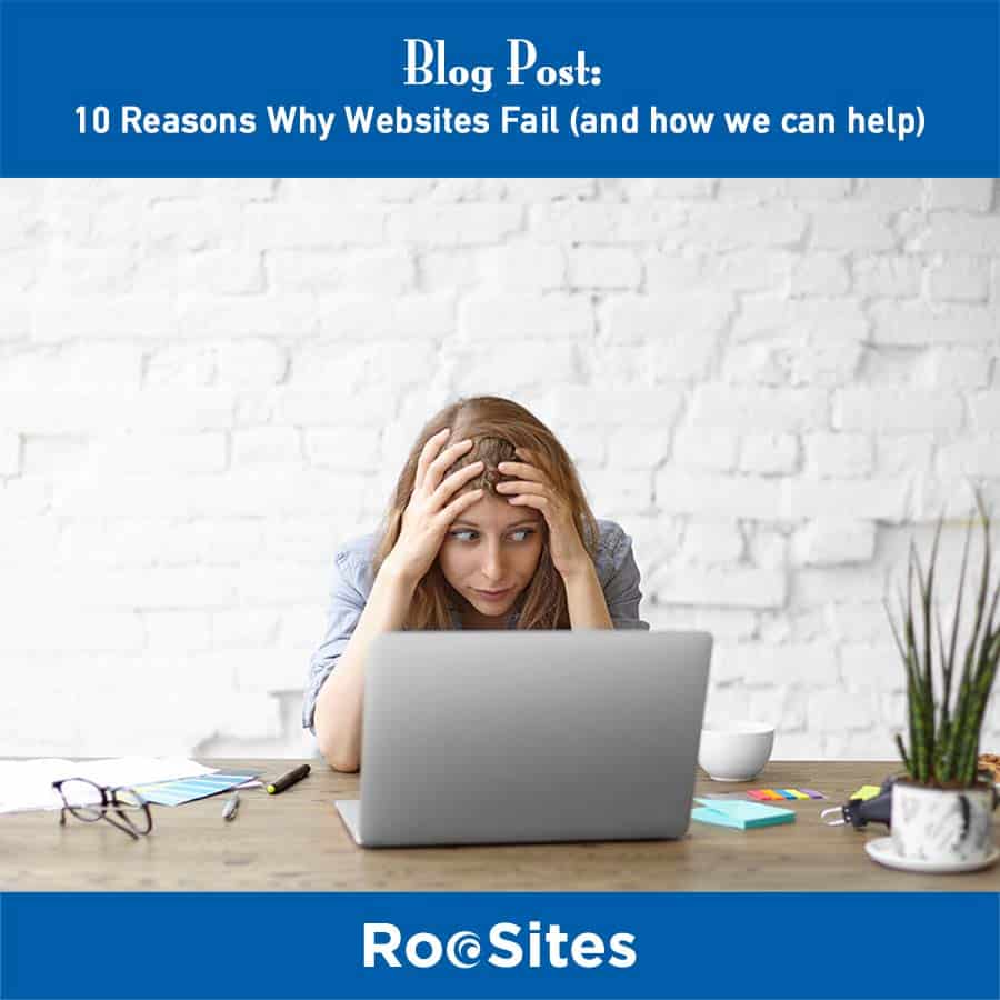 BLOG POST 10 Reasons Why Websites Fail web