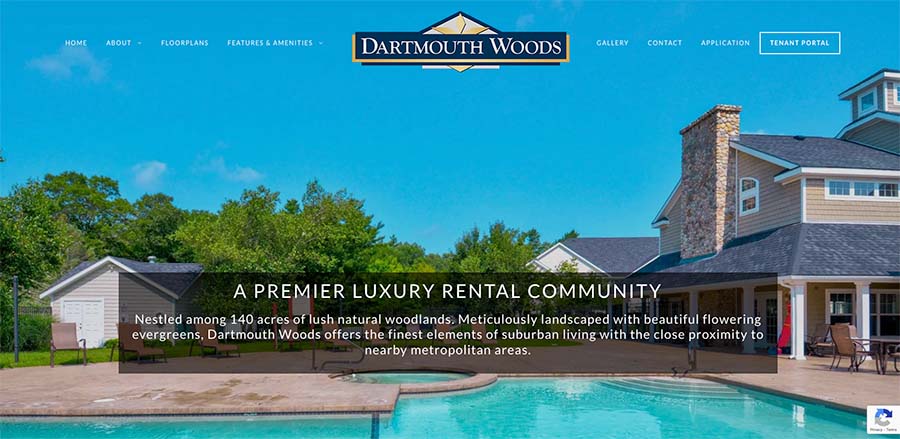 Dartmouth Woods New Website