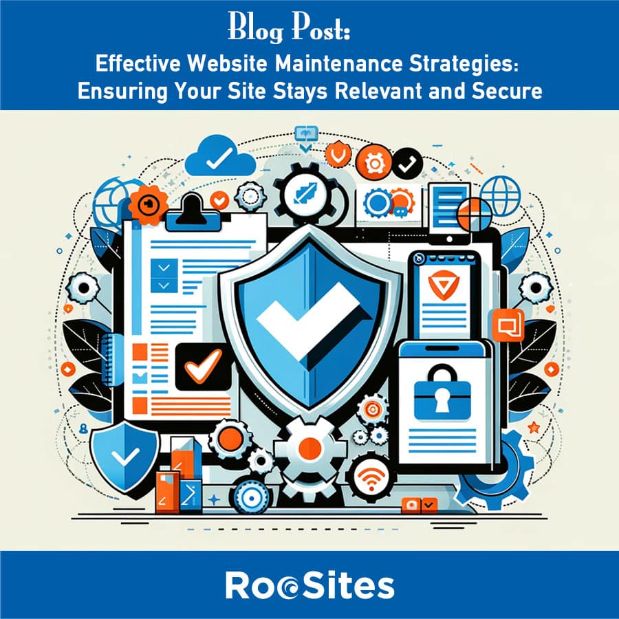 Image depicting Effective Website Maintenance Strategies: Ensuring Your Site Stays Relevant and Secure.