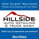 Image of Hillside Auto Detailing & Truck Wash Welcome.