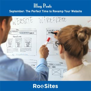 Image depicting Blog Post September The Perfect Time to Revamp Your Website.