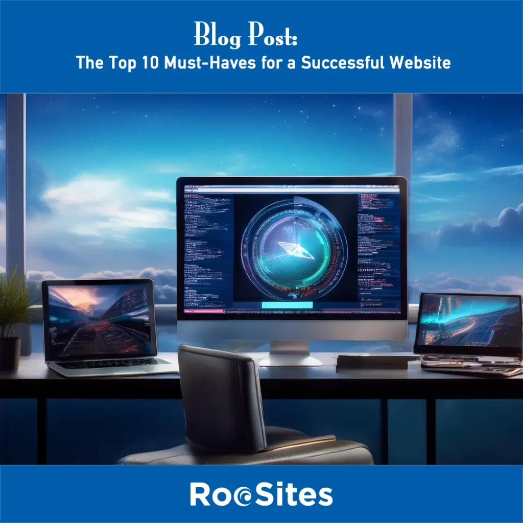 Image depicting The Top 10 Must-Haves for a Successful Website.