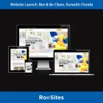 RooSites Launches New Website for Bee and Be Clean of Dunedin, Florida