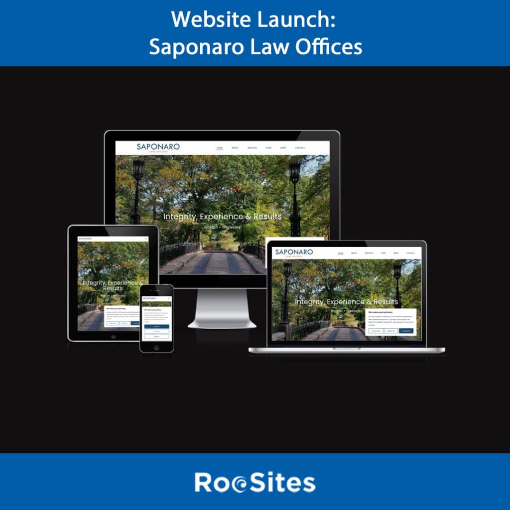 Website Launch Announcement: Saponaro Law