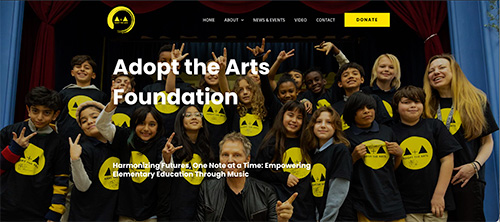 Adopt The Arts Screenshot.