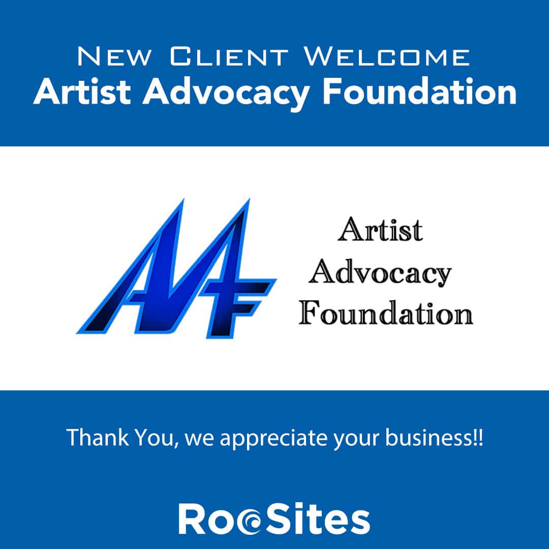 Image showing New Client Welcome to Artist Advocacy Foundation.