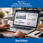 Image depicting BLOG POST 10 Signs Your Website Is Quietly Losing You Customers.