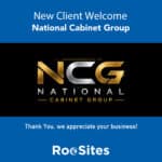 Image showing new client welcome to National Cabinet Group.